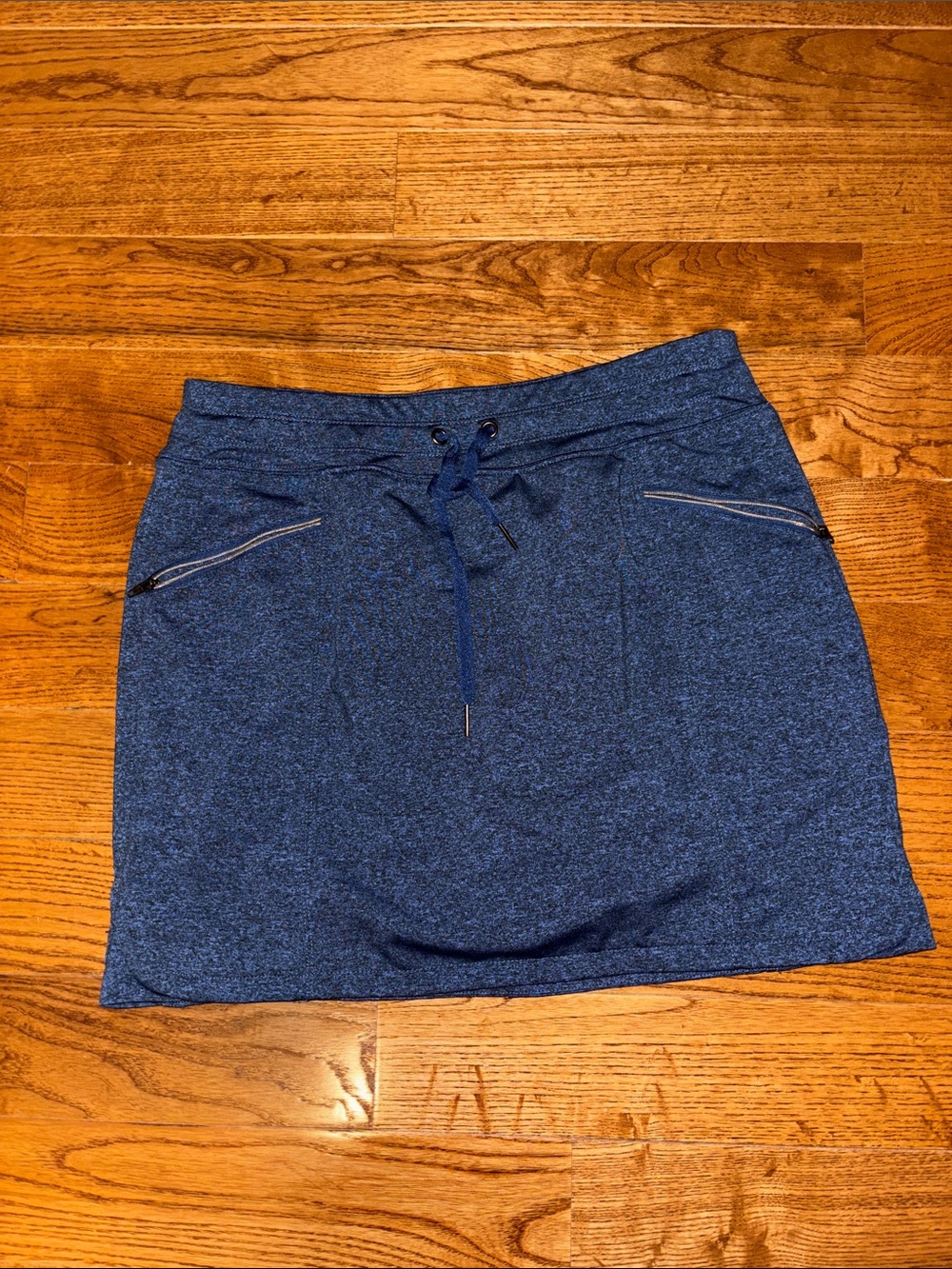 Navy Blue Jersey Skort